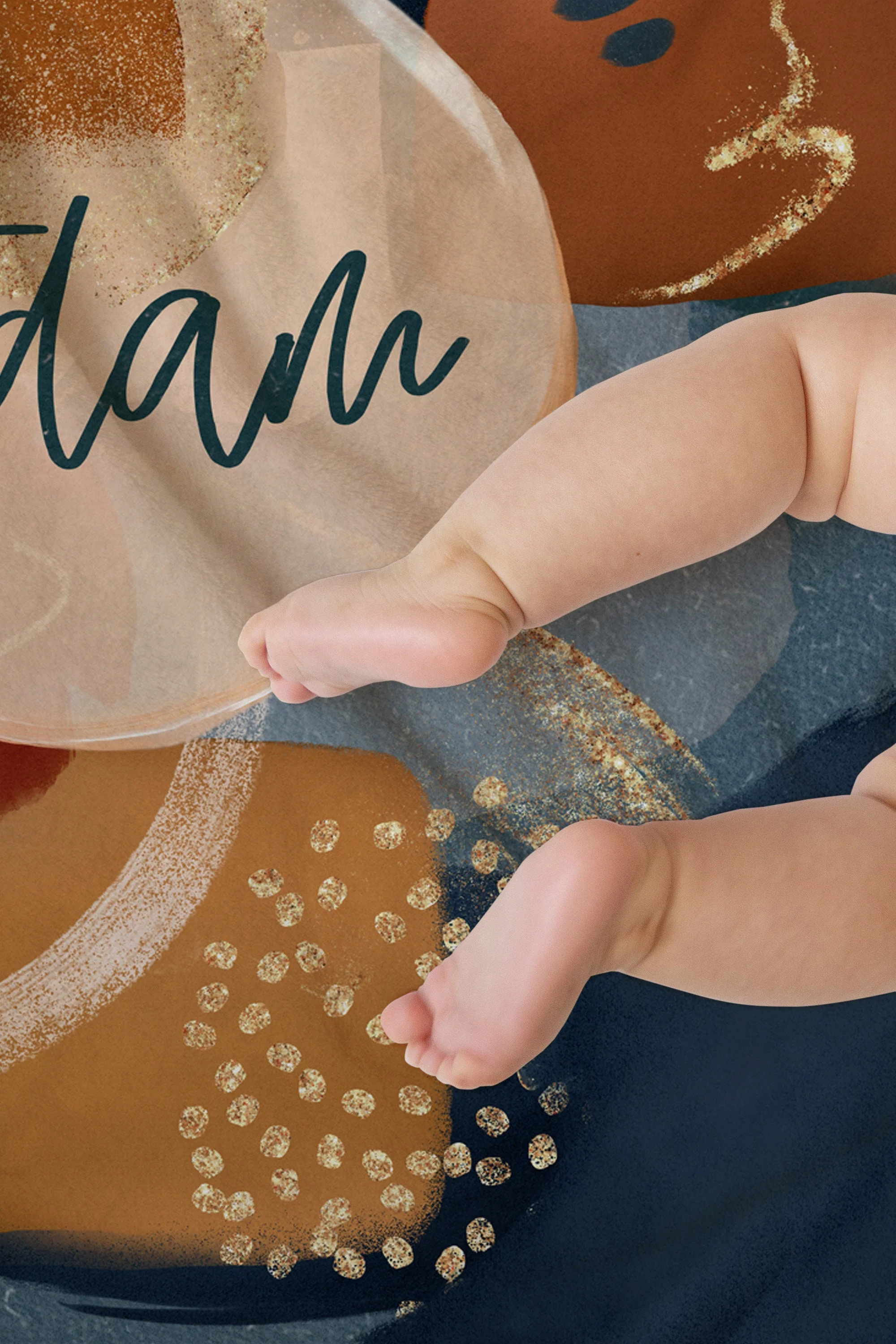Abstract Personalized Blanket For Boy - Image 2