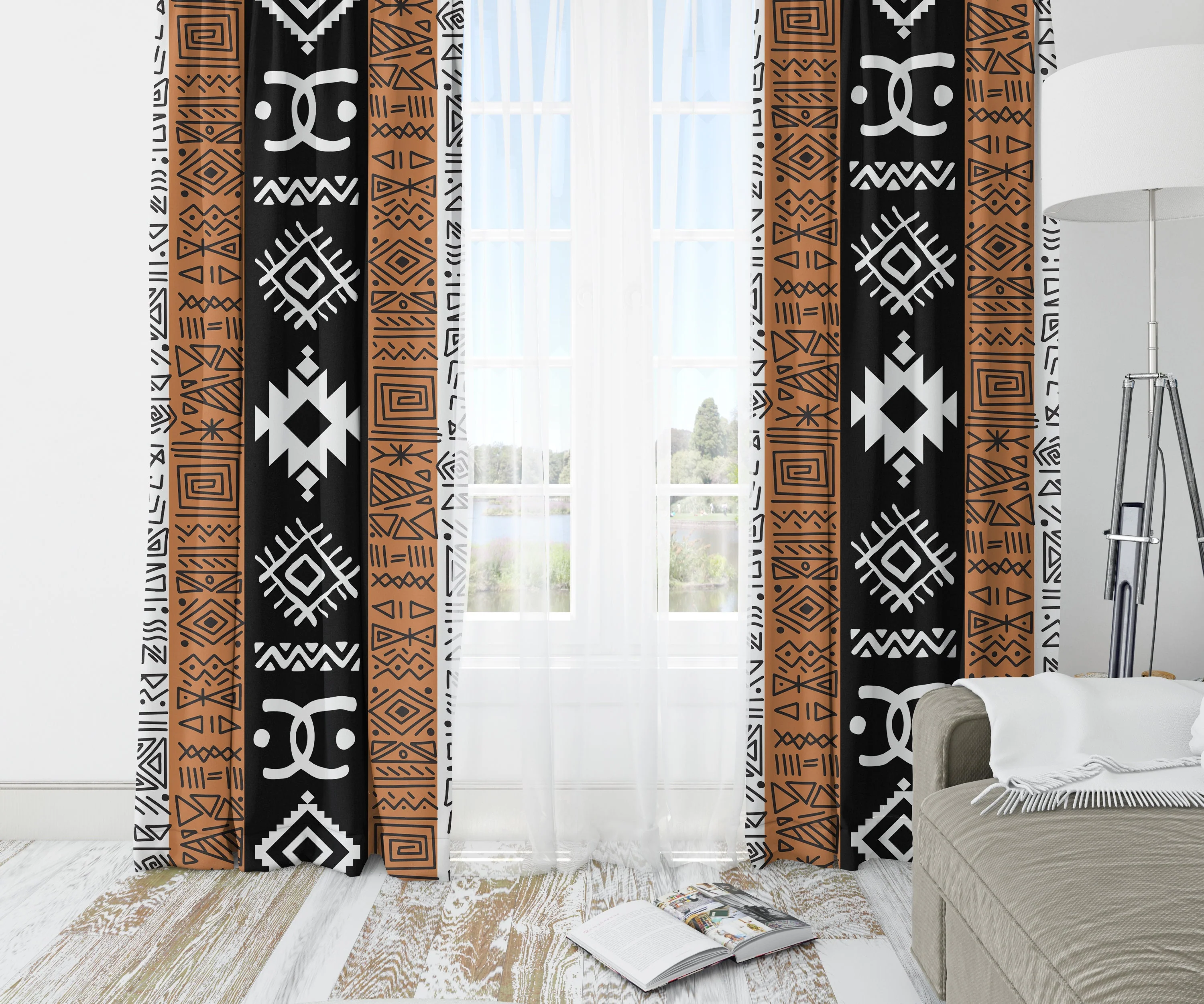 Aztec Blackout Curtains - Image 2