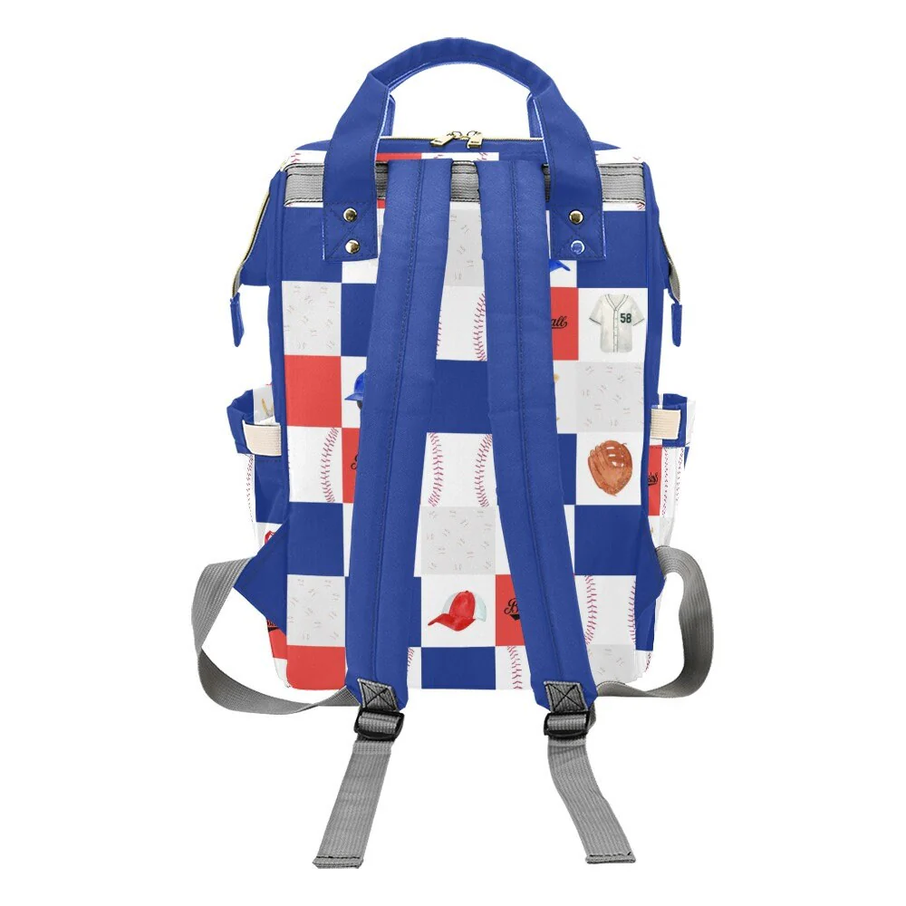 Baseball Personalized Diaper Bag - Image 3