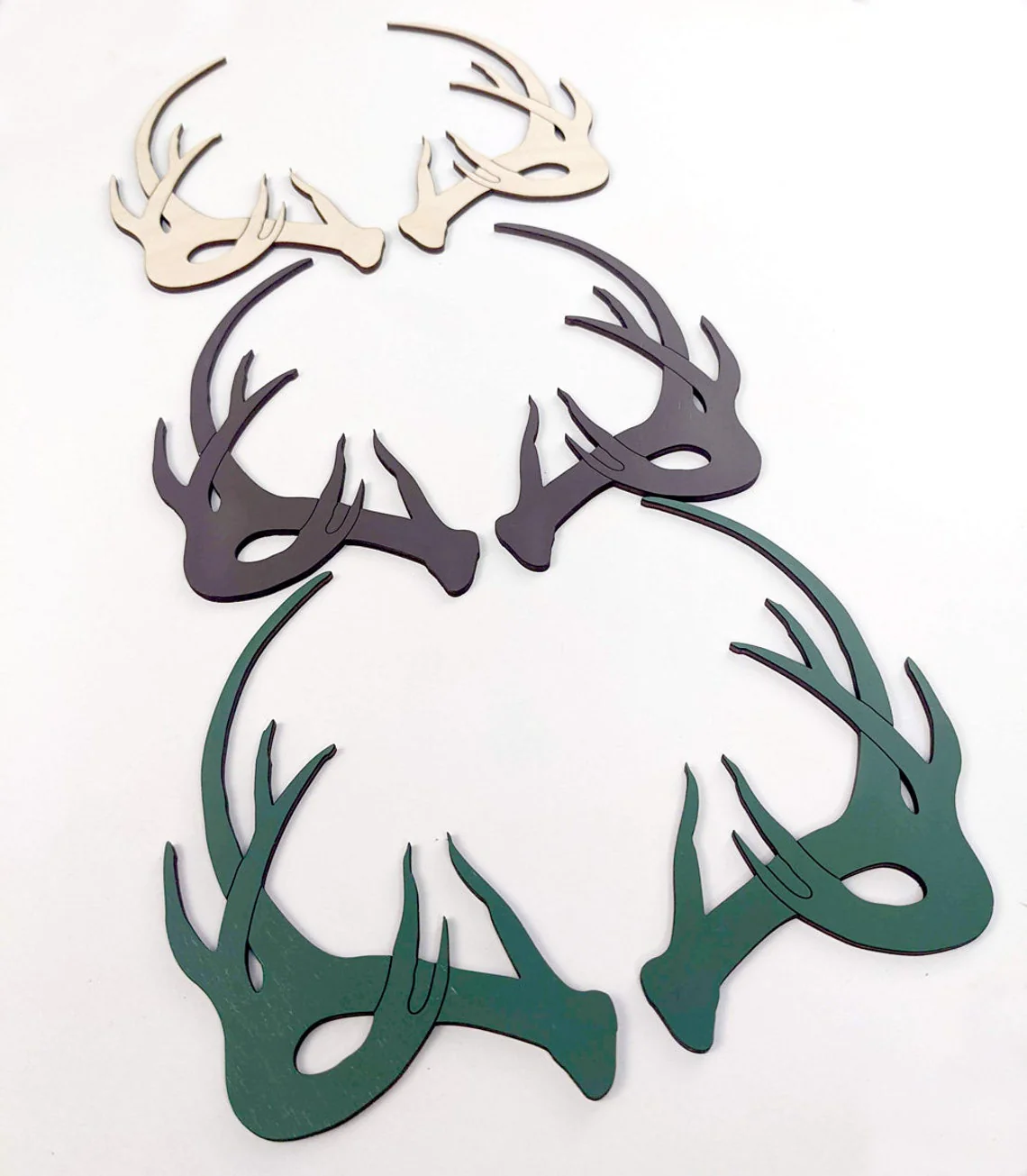 Boho Antlers Painted Milestone Blanket Marker - Image 4