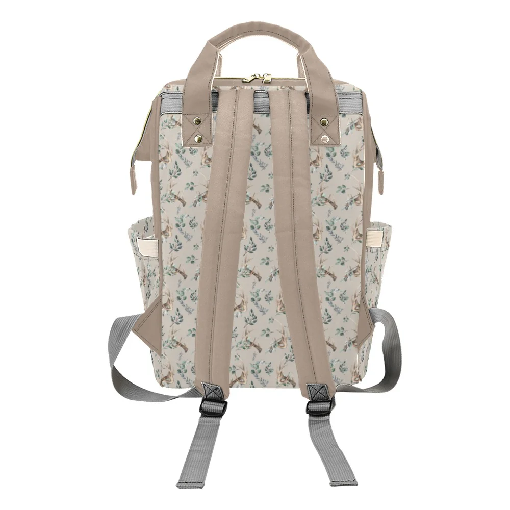 Boho Antlers Personalized Diaper Bag - Image 3