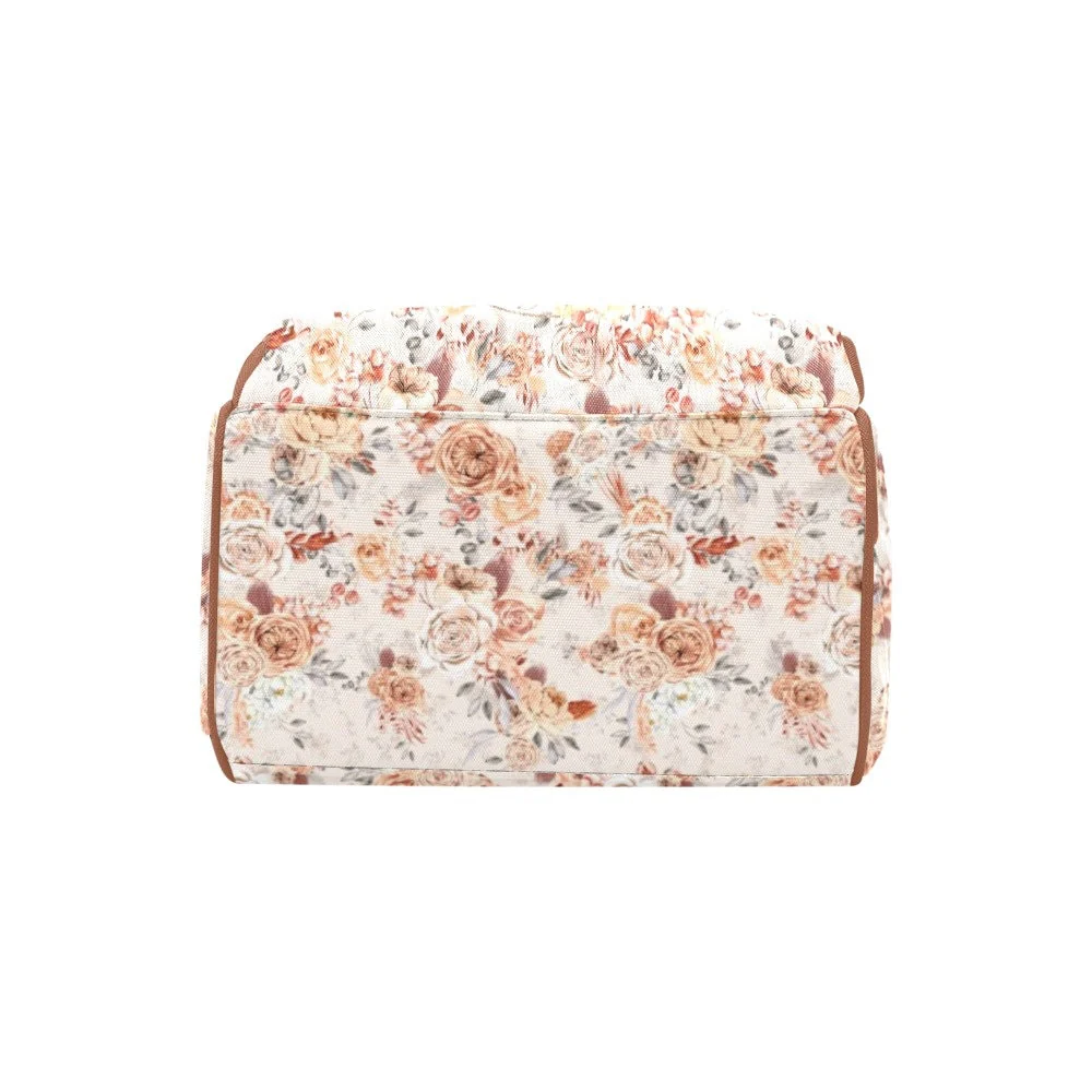 Carmel Florals Personalized Diaper Bag - Image 5
