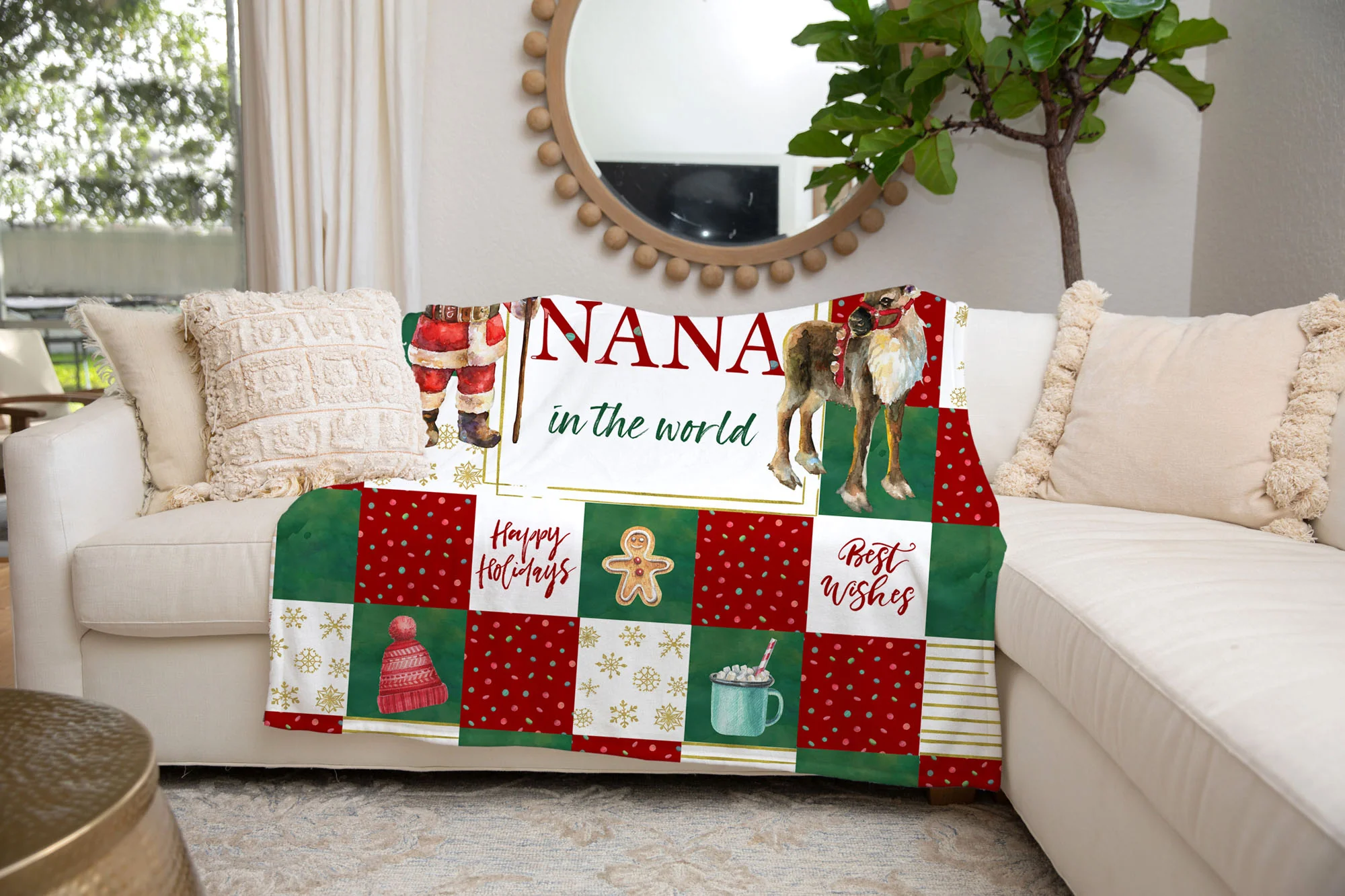 Christmas Personalized Blanket - Image 9