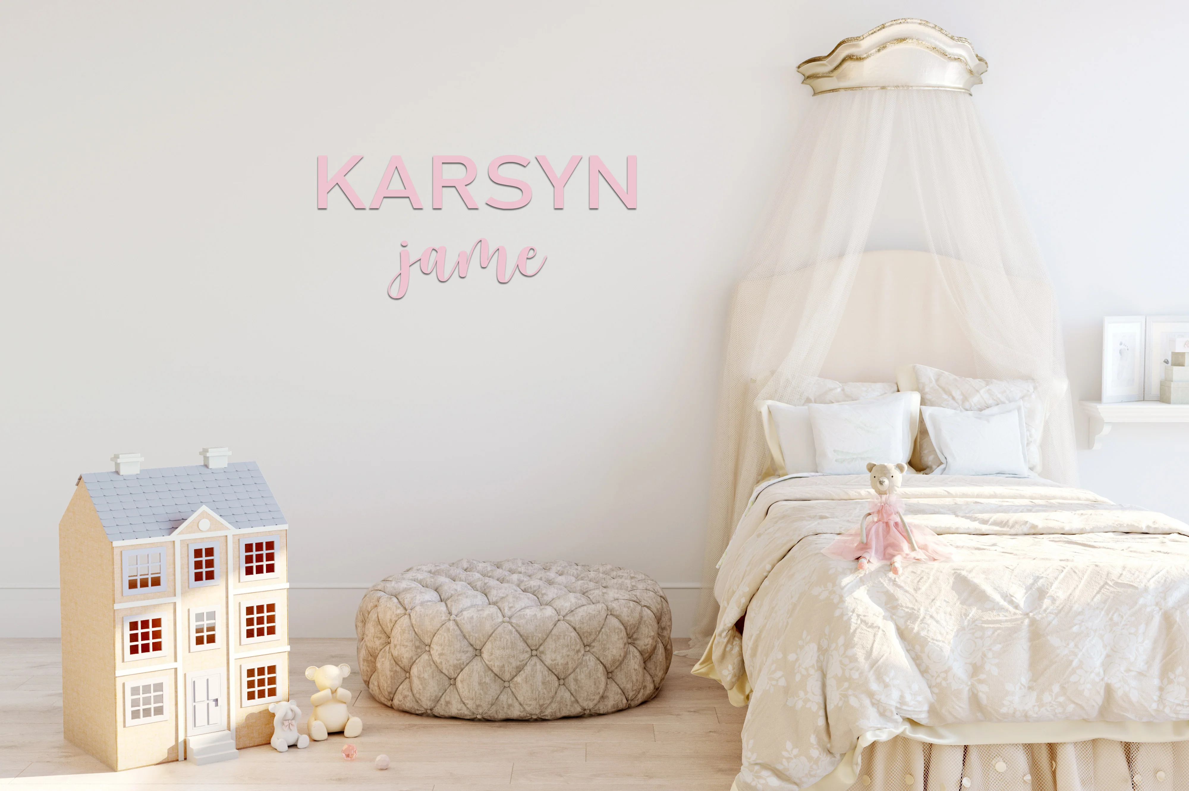 Custom Personalized Wooden Name Cutout - Image 3