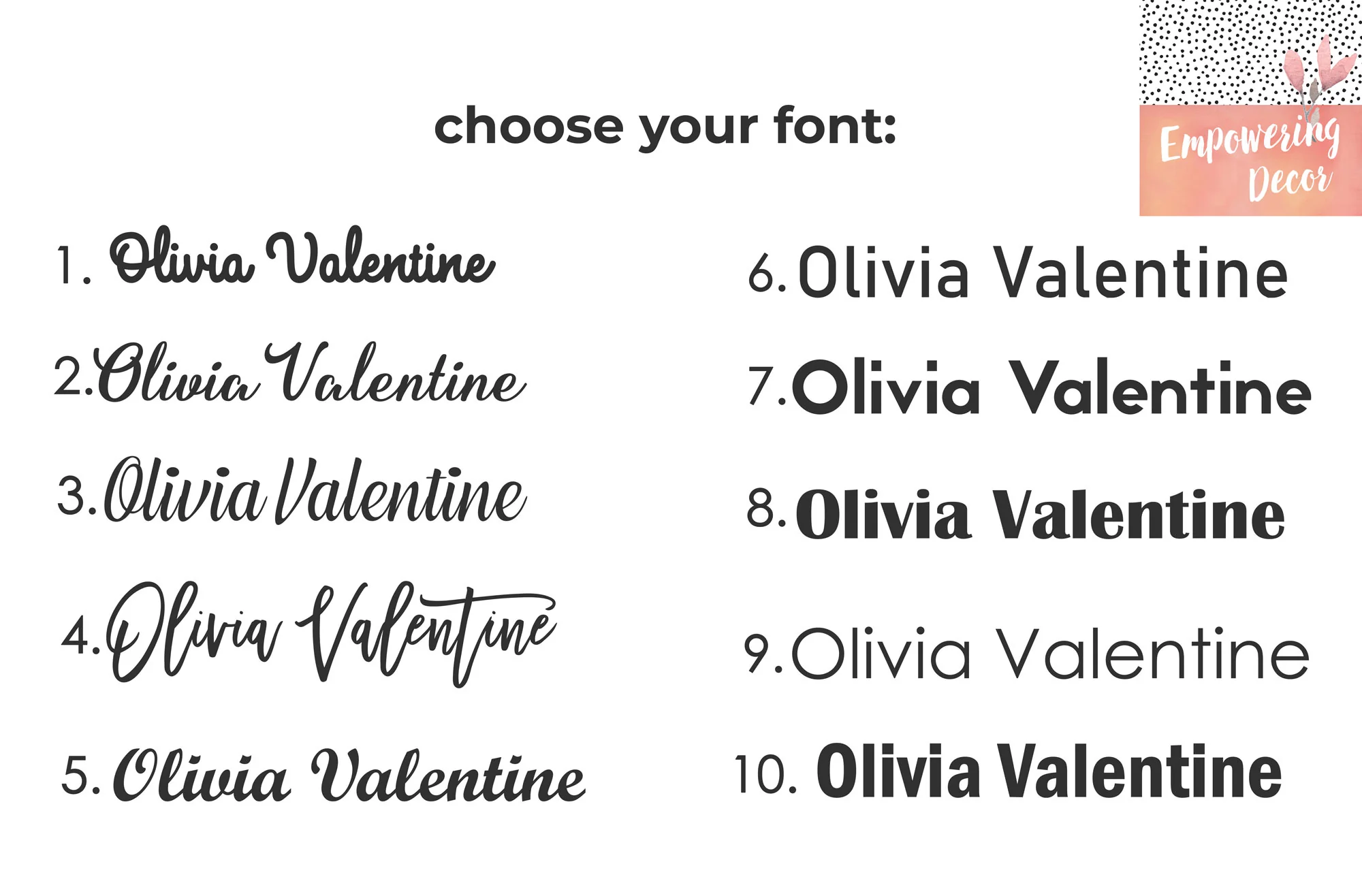 Custom Personalized Wooden Name Cutout - Image 8