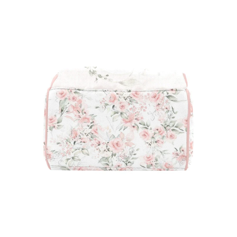 Gentle Pink Personalized Diaper Bag - Image 5