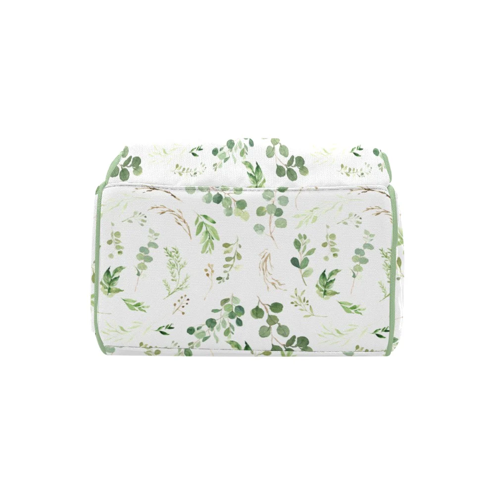 Greenery Personalized Diaper Bag - Image 5