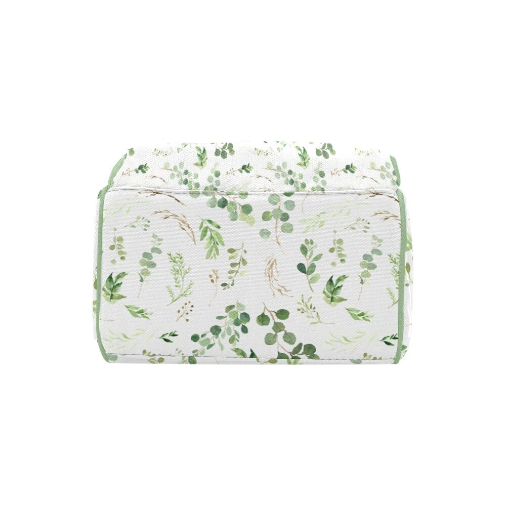 Greenery with Deer and Friends Personalized Diaper Bag - Image 5