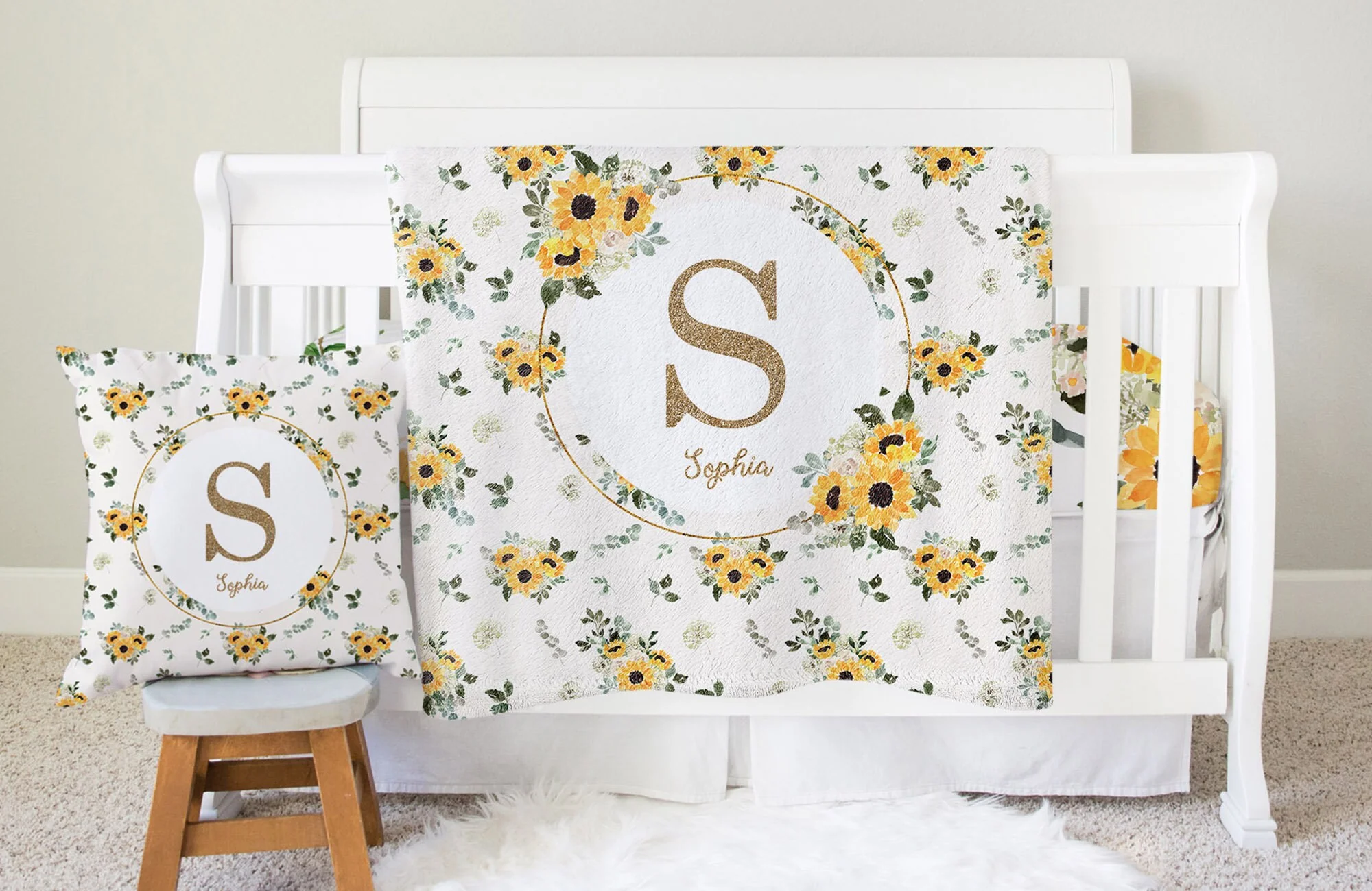 Hello Sunshine Personalized Diaper Bag - Image 8