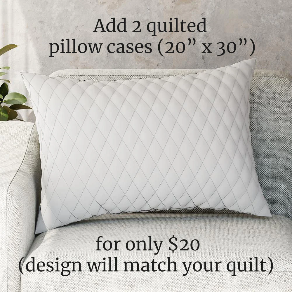 Horses Blush Florals Personalized Quilted Bedspread - Image 5