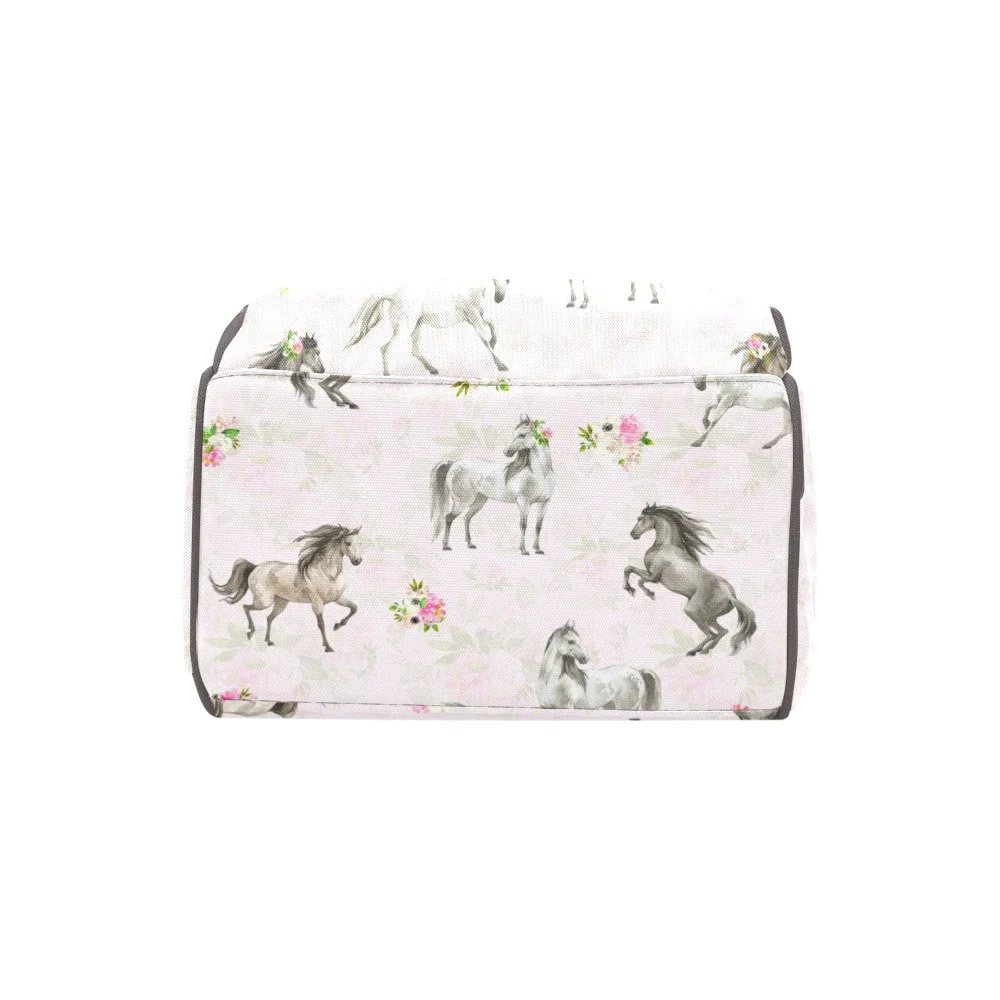 Horses Personalized Diaper Bag - Image 5