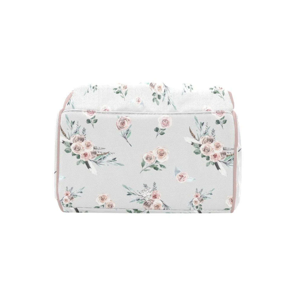Modern Boho Personalized Diaper Bag - Image 5