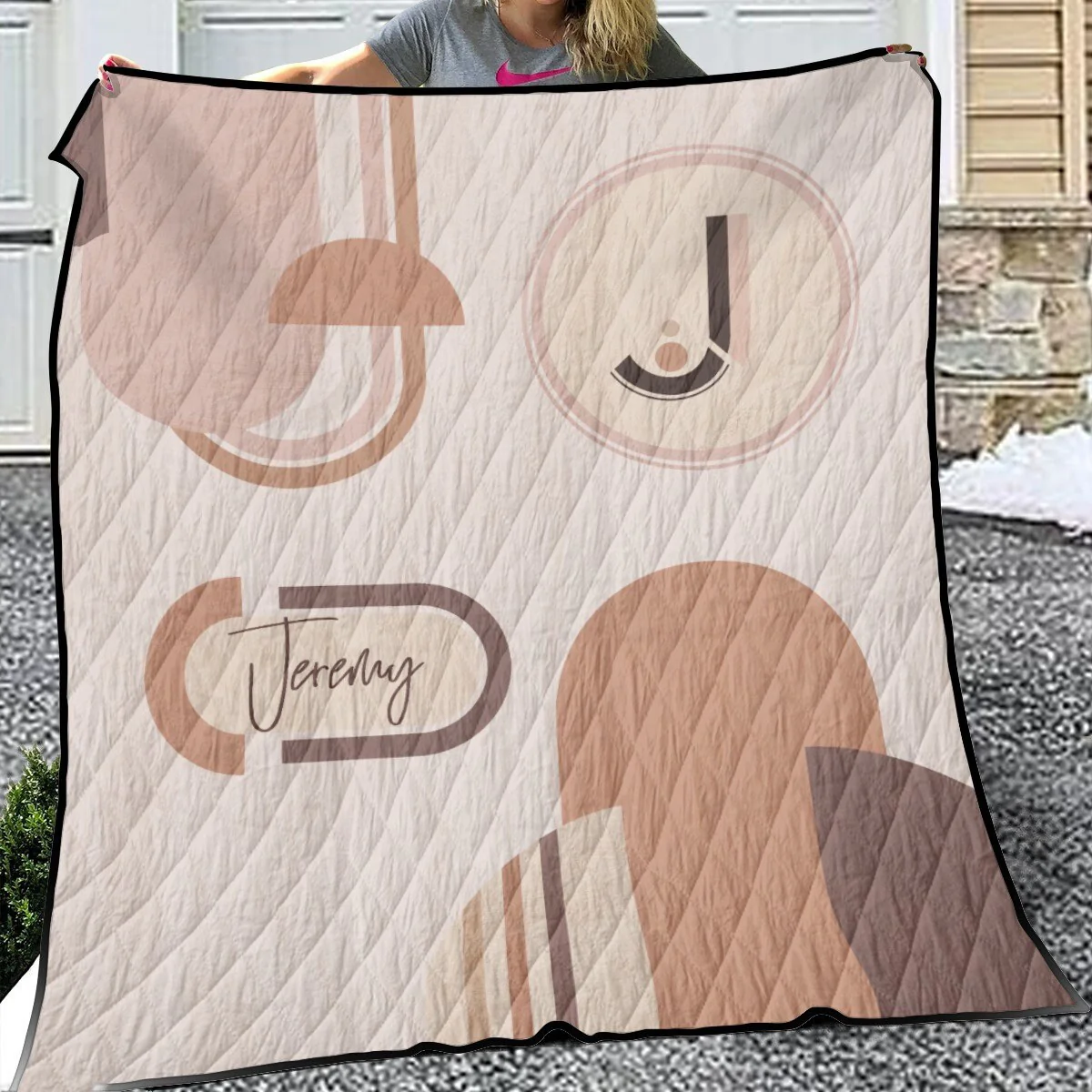 Oasis Personalized Quilted Bedspread Set - Image 2