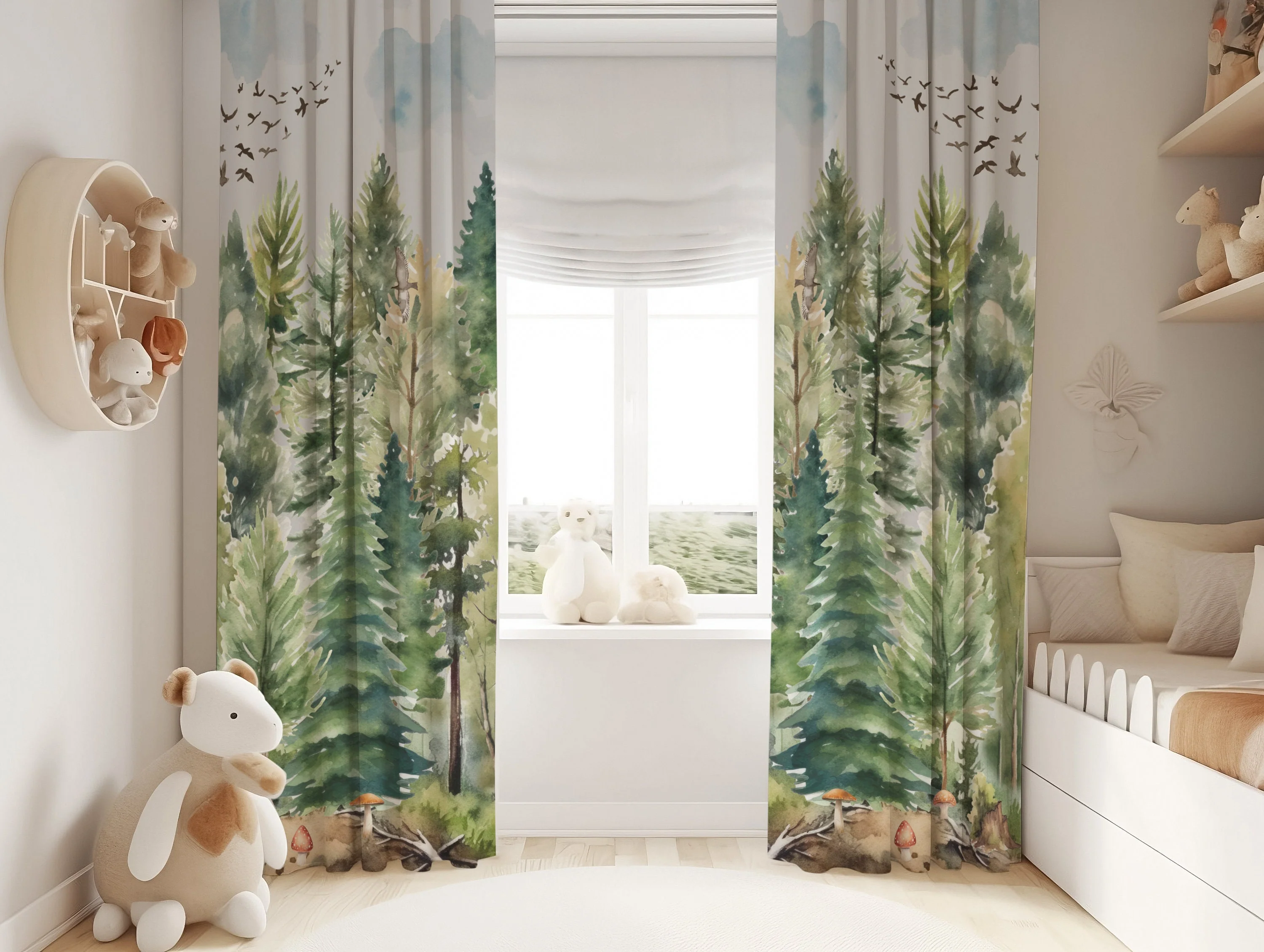 Pine Forest Blackout Curtains - Image 2