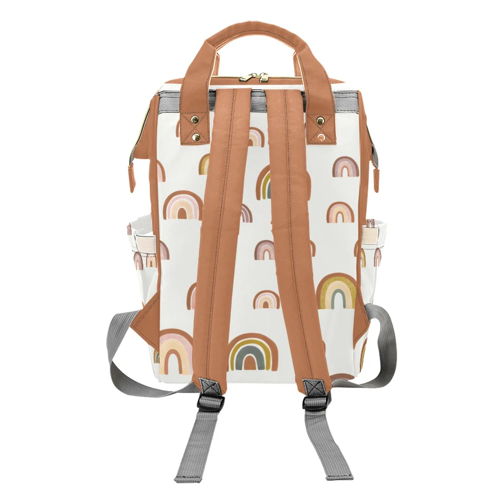 Rainbows Personalized Diaper Bag - Image 3