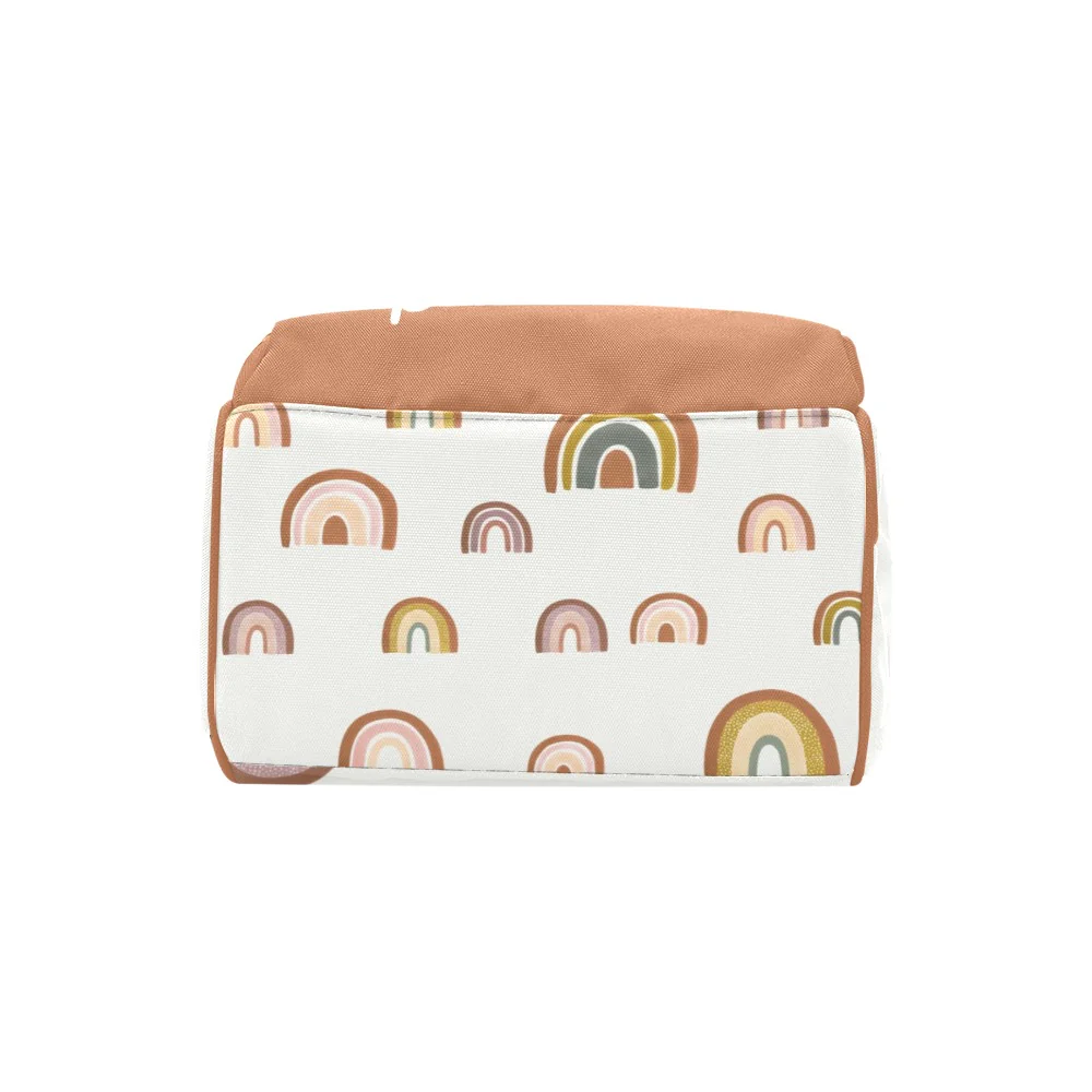 Rainbows Personalized Diaper Bag - Image 5