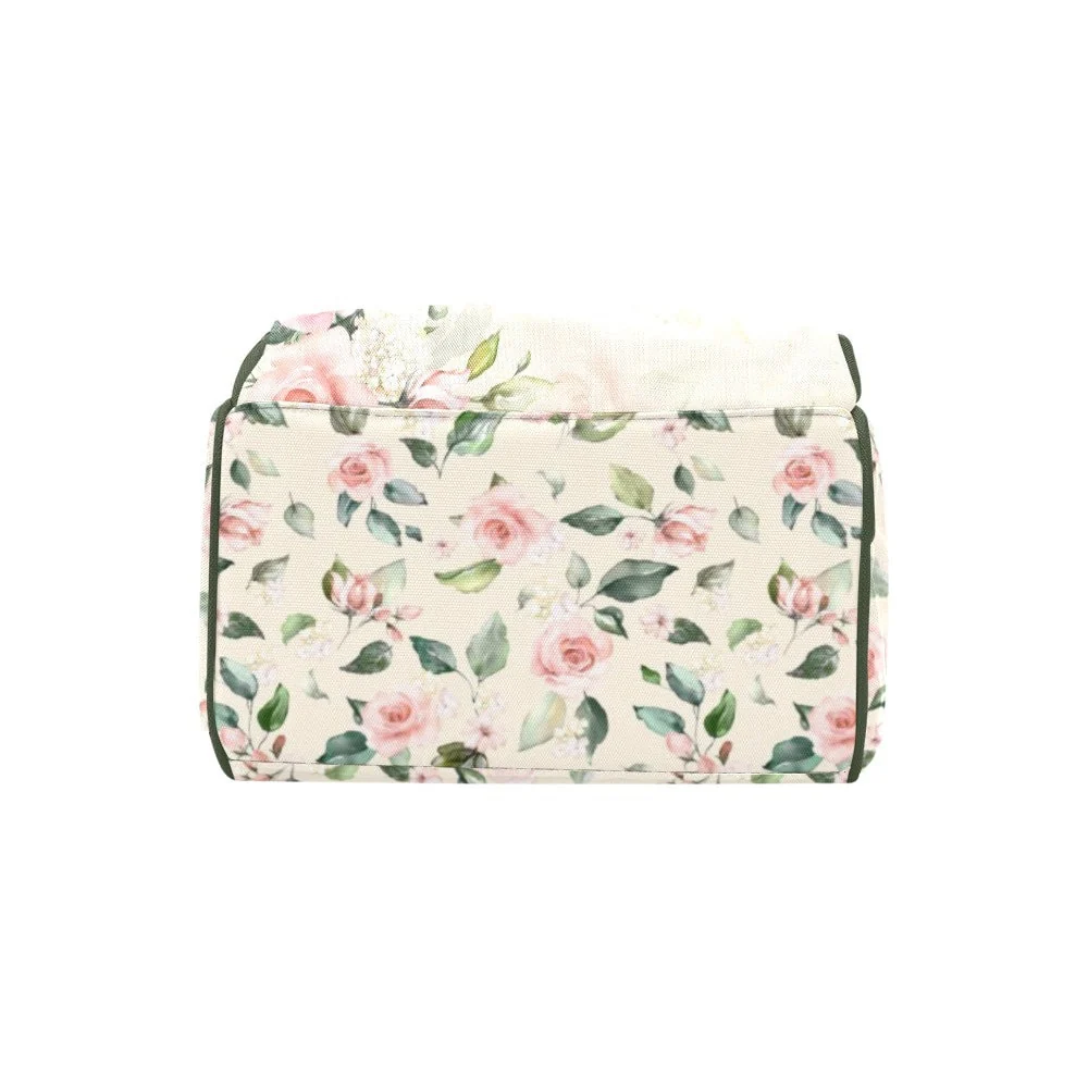 Roses Garden Personalized Diaper Bag - Image 3