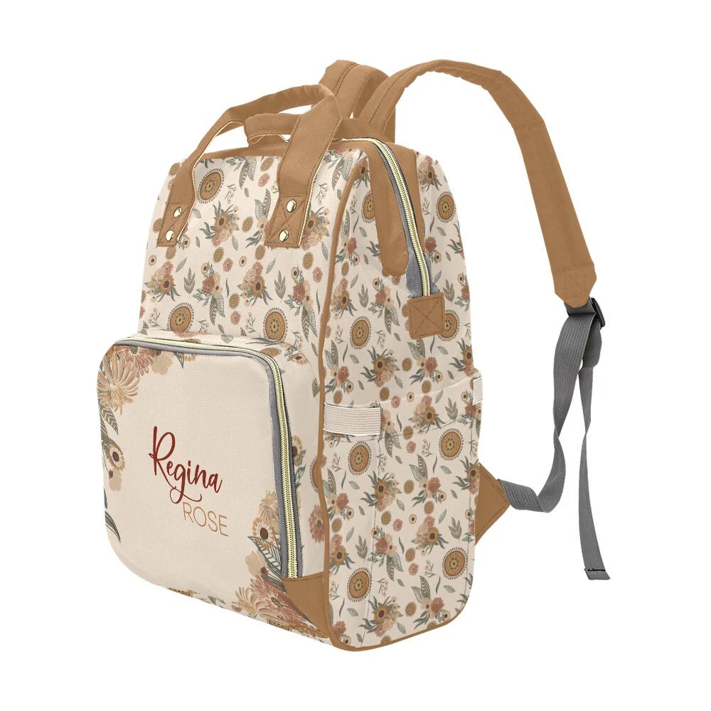Vintage Charm Personalized Diaper Bag - Image 4